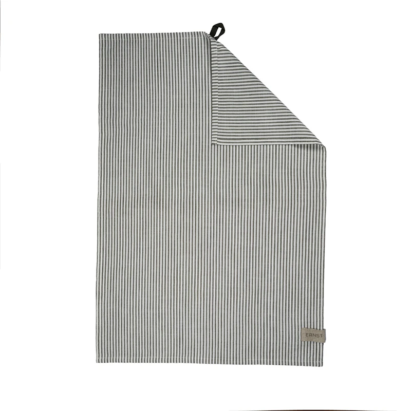 Viskestykke 47x70 cm, Salvia / Hvidt