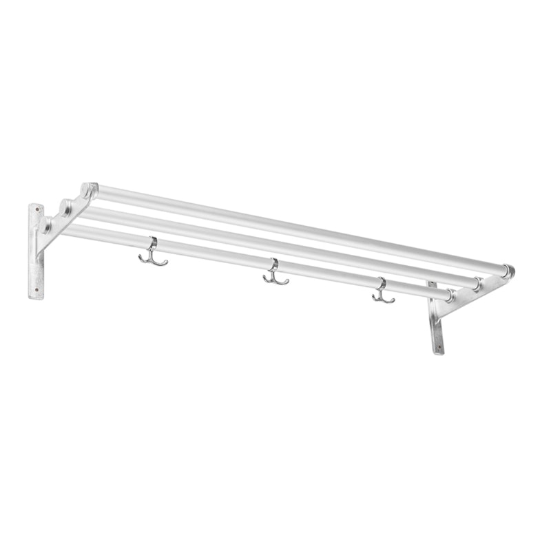 Nostalgi Hat Rack/Shoe Rack, Aluminium Fittings Hattehylde, Fremstillet af genanvendt aluminium Aluminium