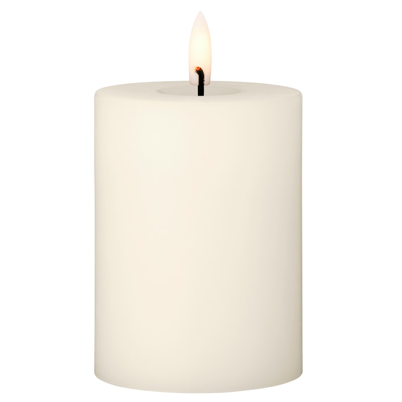 Led Pillar Candle 10 cm, Ivory