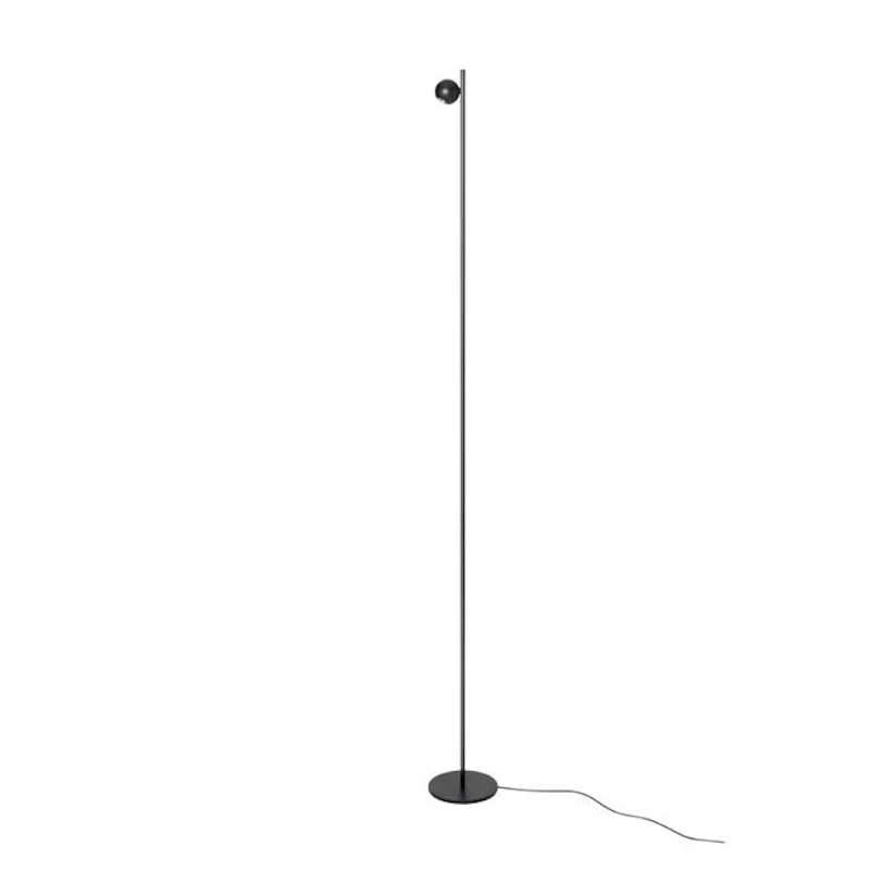 Compass Gulvlampe Høj 2700K Sort