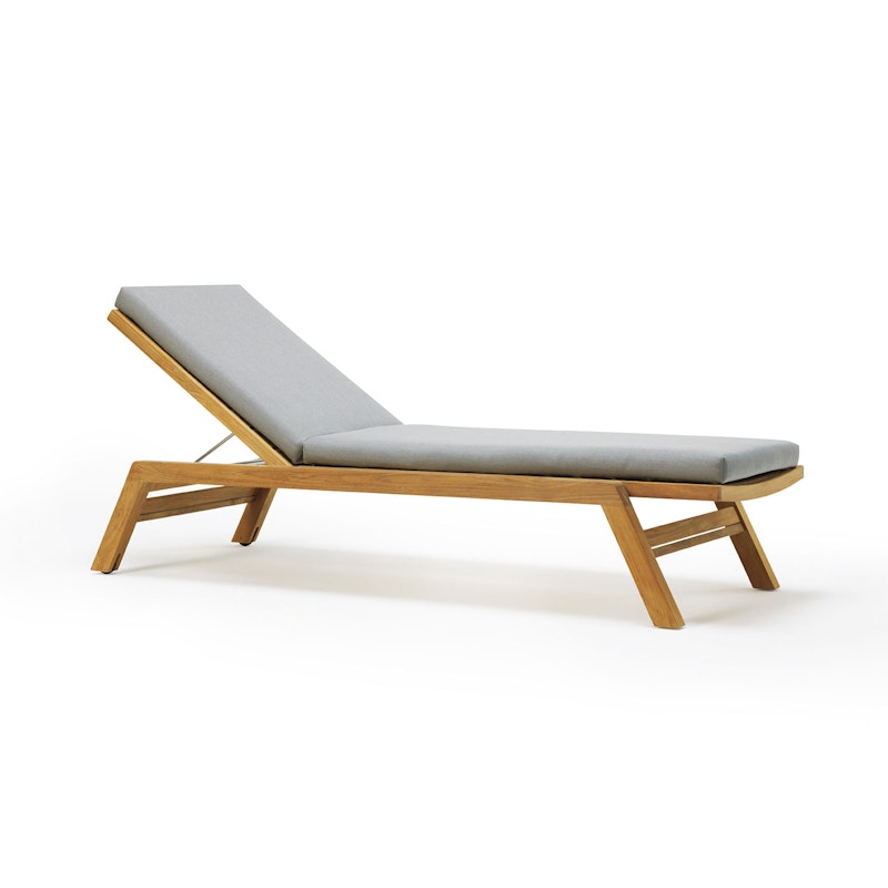 Costes Solseng med Pude, Teak / Nature Grey