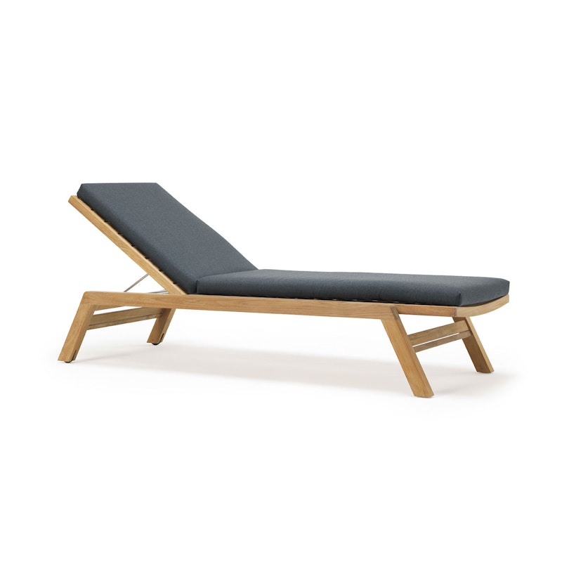 Costes Sunlounger Pude, Sort