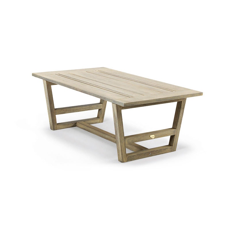 Costes Sofabord 120x80 cm, Pickled Teak