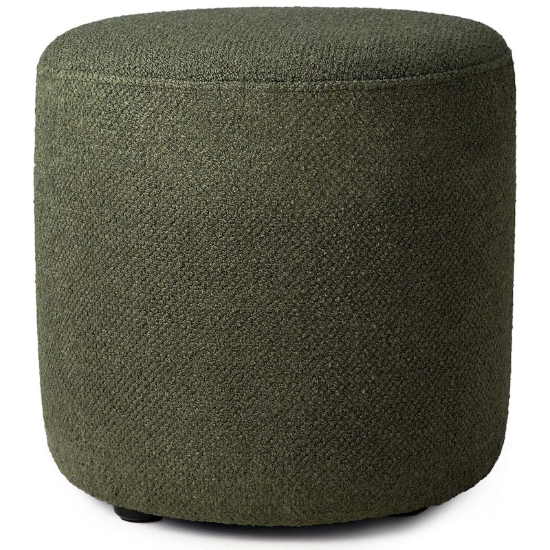 Barrow Puf Pine Green, Ø40 cm