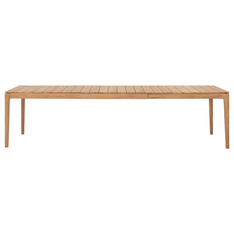 Bok Bord Udendørs Forlængbar 100x200-300 cm, Teak