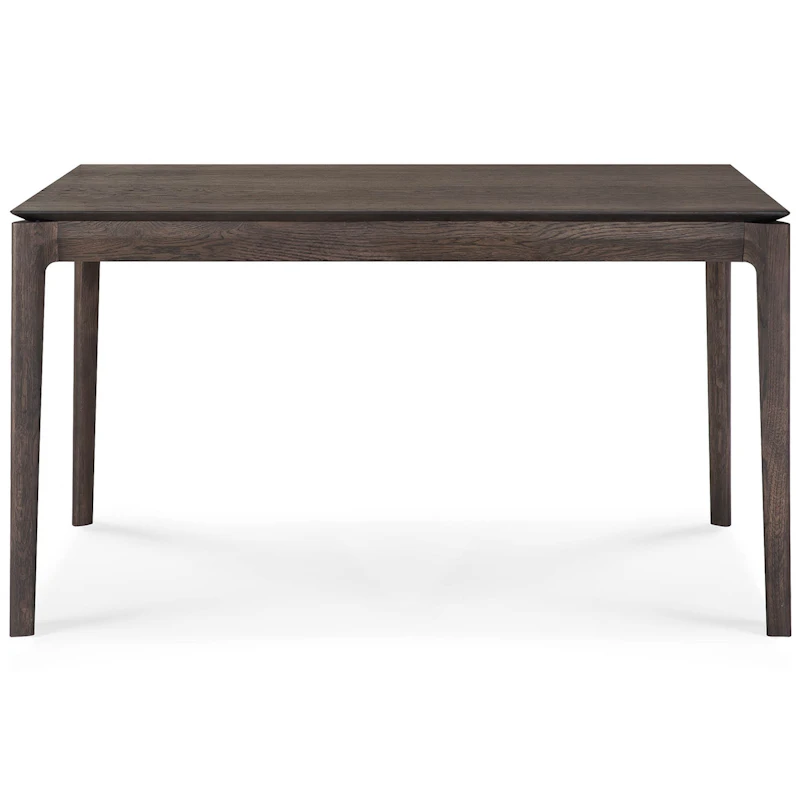 Bok Spisebord Forlængbar Mørkbejdset Eg, 140-220 cm