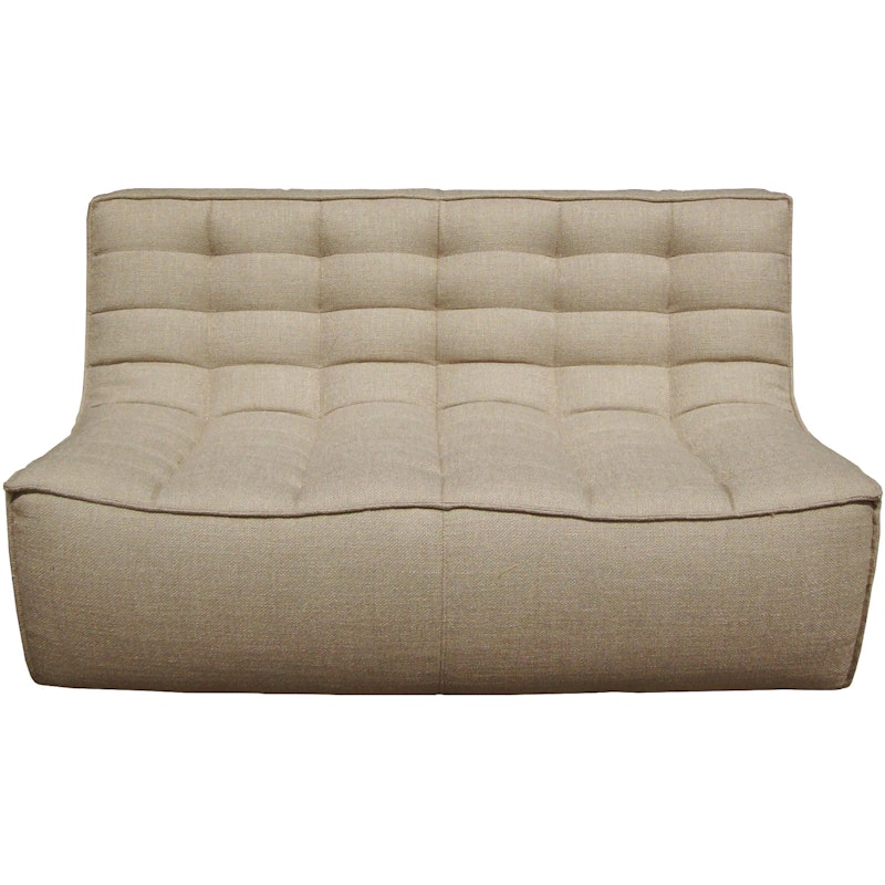 N701 Sofa, Beige 2-Pers