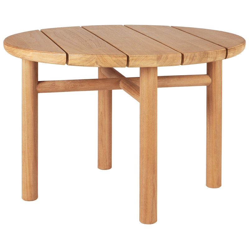 Quatro Outdoor Sofabord Ø68 cm, Teak