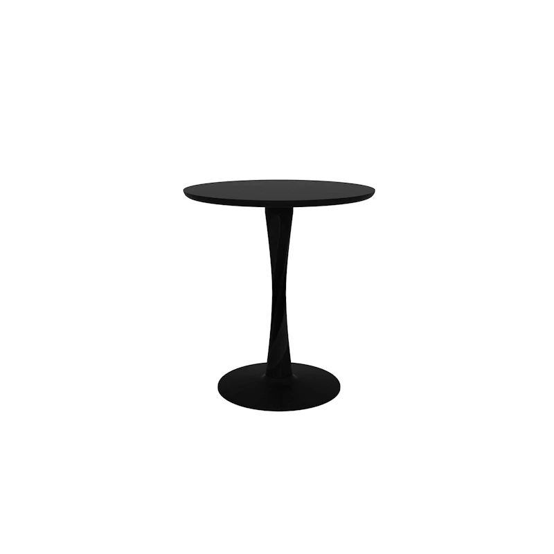 Torsion Bord Ø70x76 cm, Sort Eg