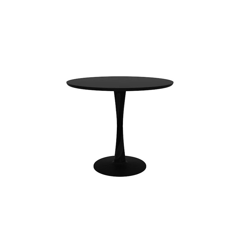 Torsion Bord Ø90x76 cm, Sort Eg