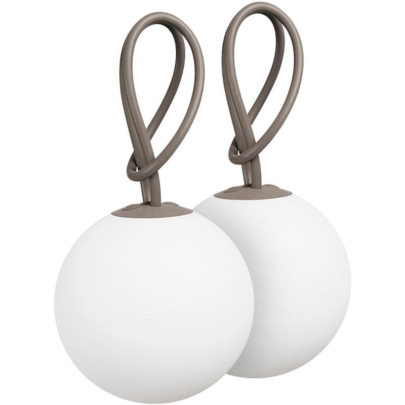 Bolleke Lampe 2-pak, Taupe