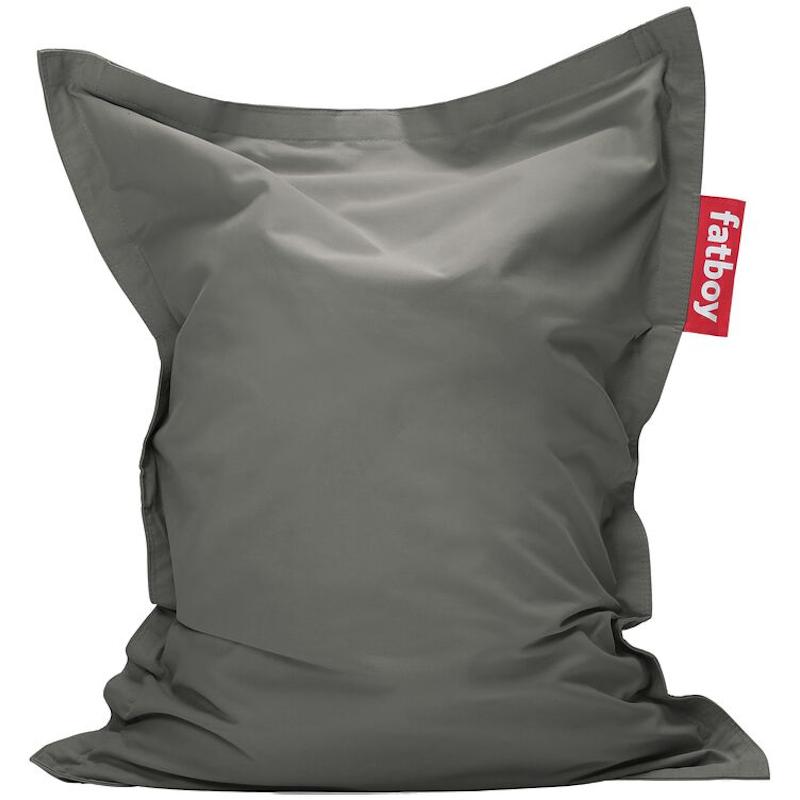 Junior Canvas Recycled Sækkestol, Charcoal Grey