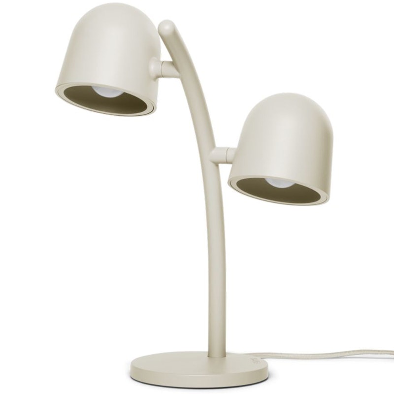 Little Lebow Bordlampe, Hvid