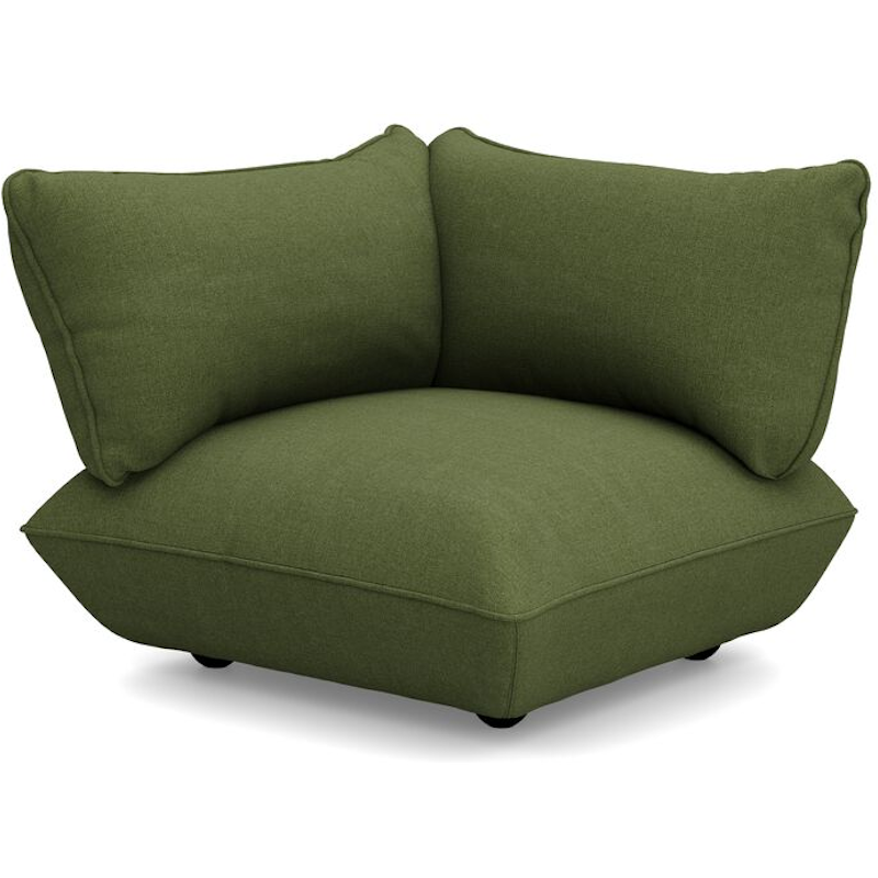 Sumo Boucle Recycled Hjørnestykke, Leaf Green