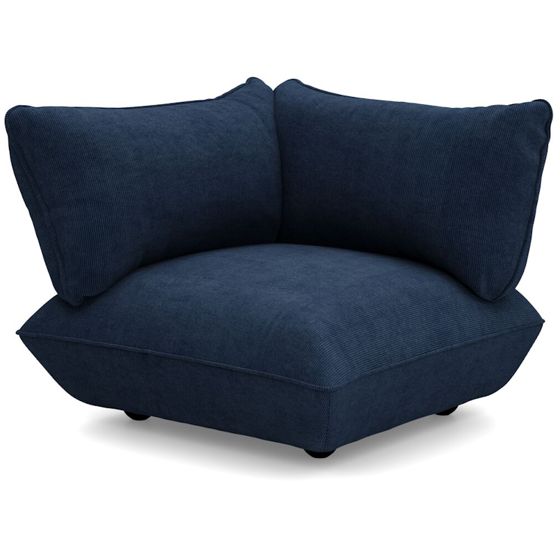 Sumo Left Cord Recycled Hjørnestykke, Deep Blue