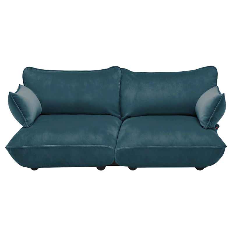 Sumo 3-Personers Sofa Fløjl, Petrol