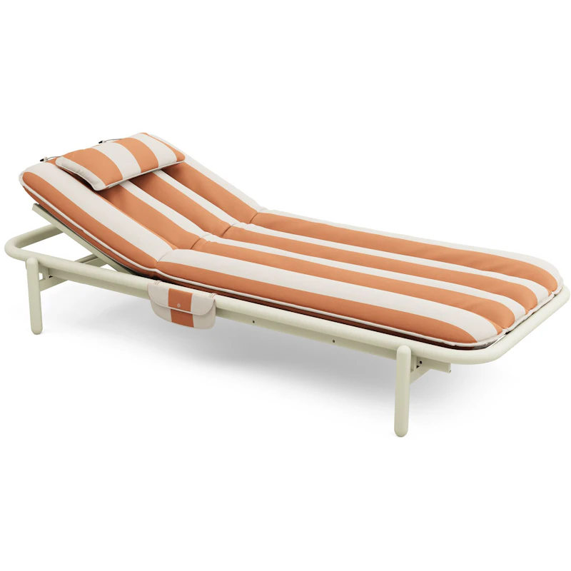 Sunbun Divan Outdoor, Desert / Stripe Orange