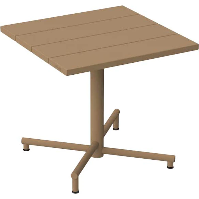 Fred's Cafébord 80x80 cm, Mochaccino