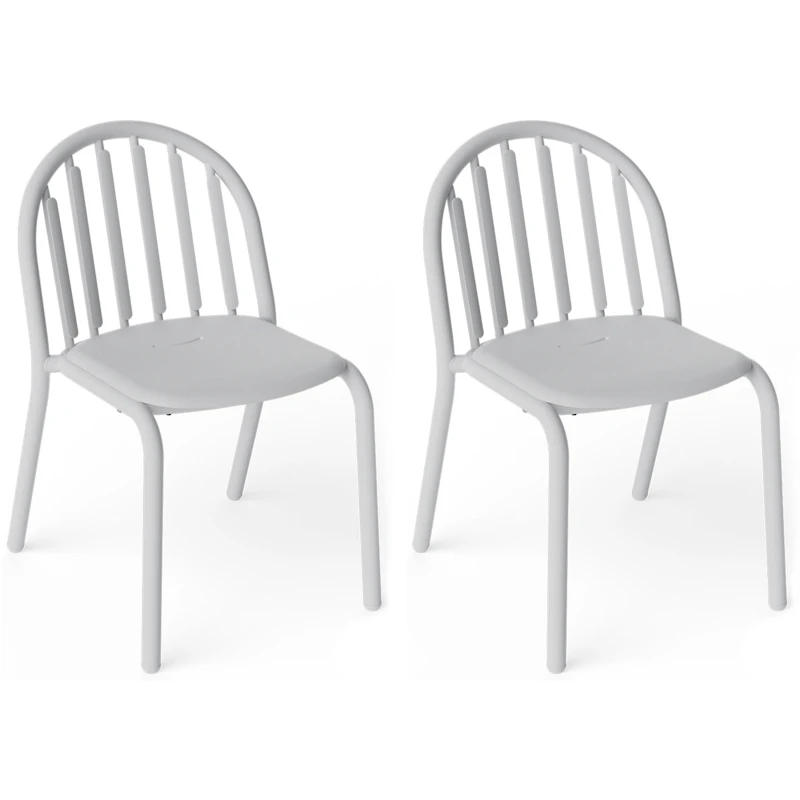 Fred's Stol 2-pak, Lysegrå