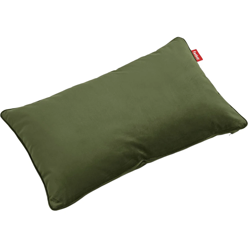 King Velvet Recycled Pude, Deep Green