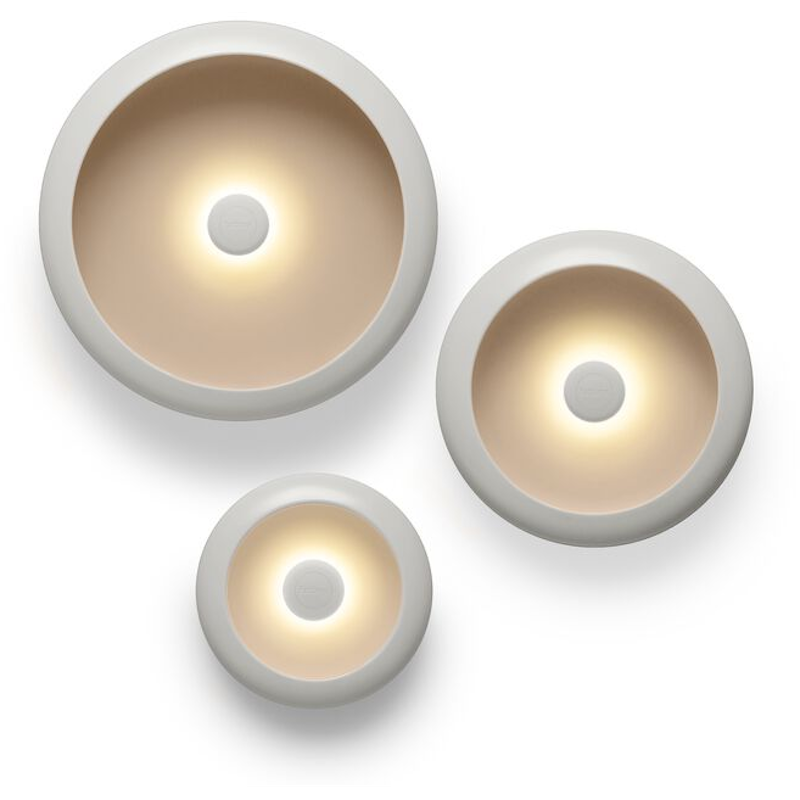 Oloha Trio Bærbar Lampe, Lysegrå