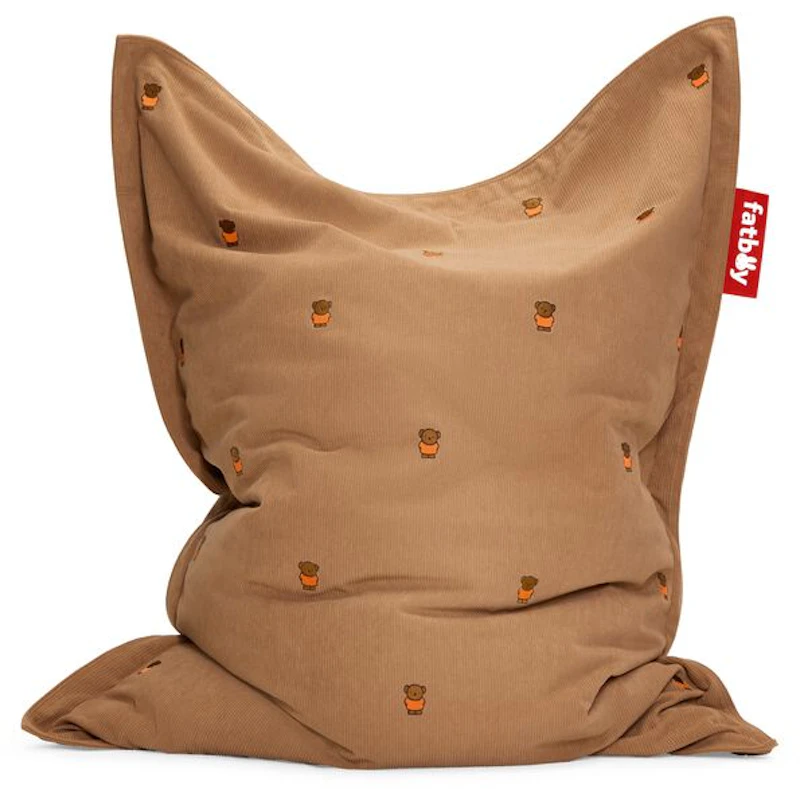 Original Slim Recycled Cord x Miffy Sækkestol, Teddybear