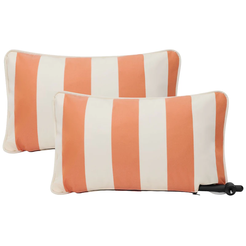 Paletti Armlæn Sæt, Orange / Creme