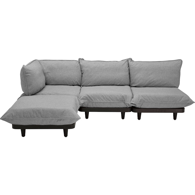 Paletti Modulsofa 3-Pers Med Chaiselong, Rock Grey