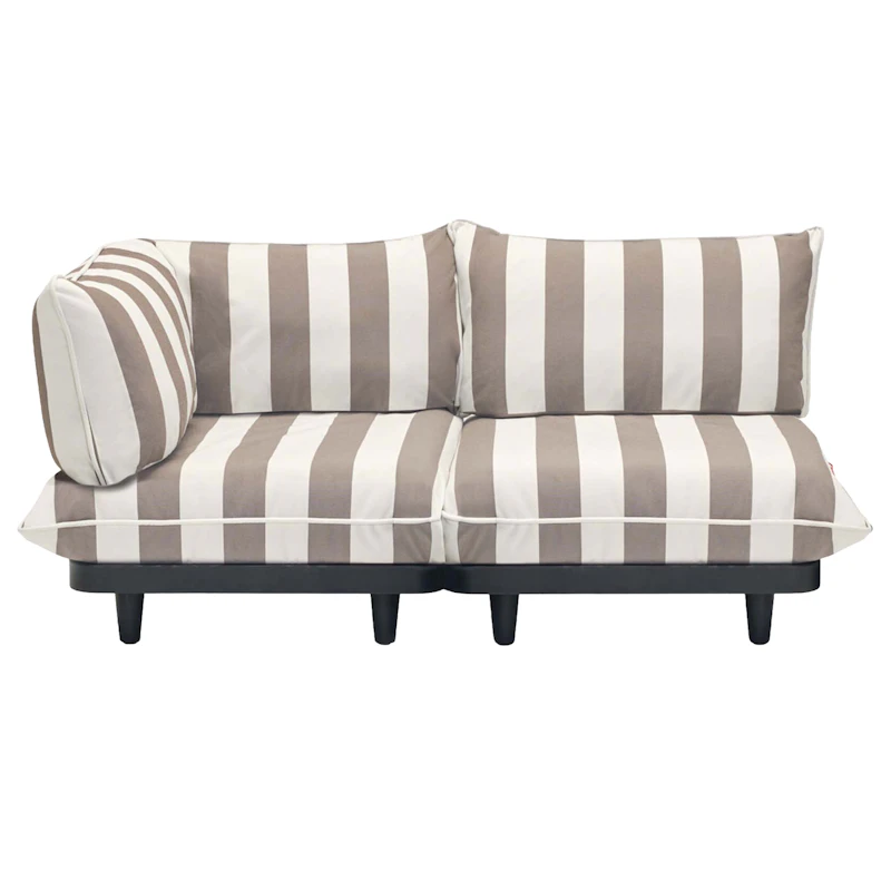 Paletti Modulsofa 2-Pers, Stripe Cacao (Left)