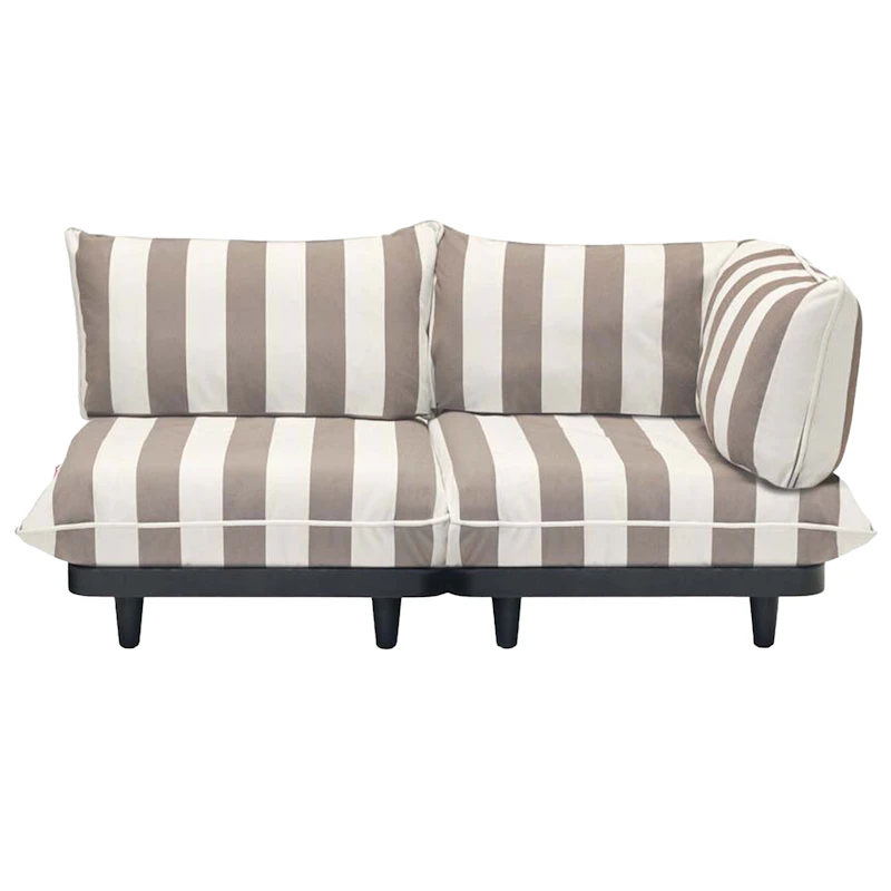 Paletti Modulsofa 2-Pers, Stripe Cacao (Right)