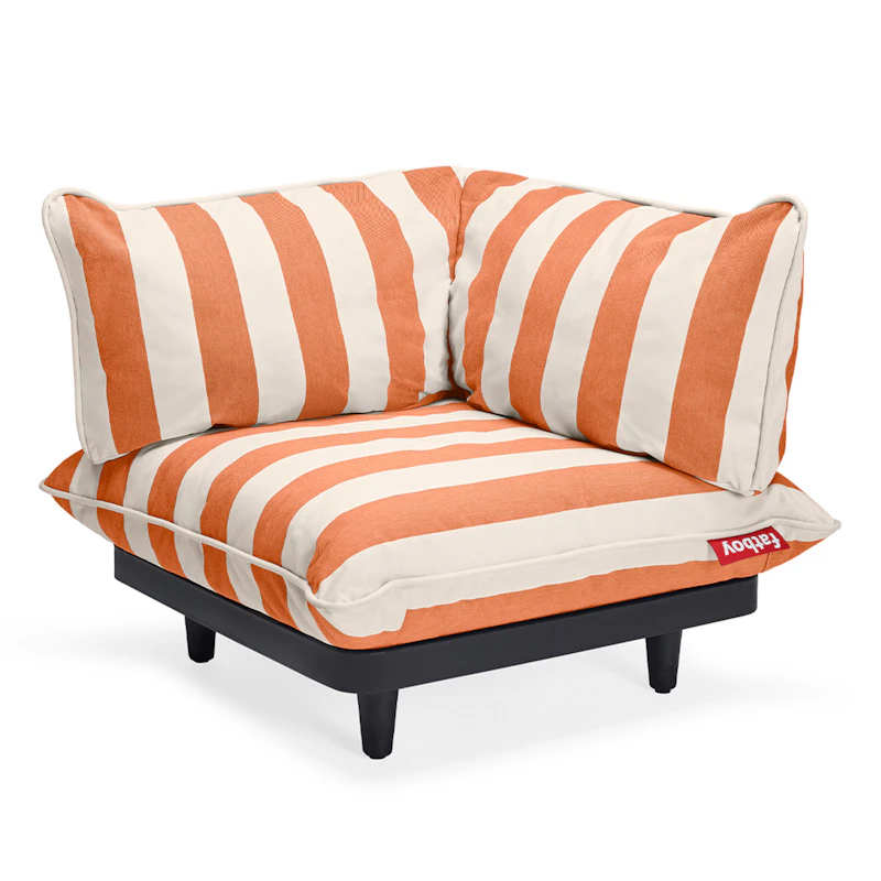 Paletti Venstre hjørnemodul, Orange / Creme
