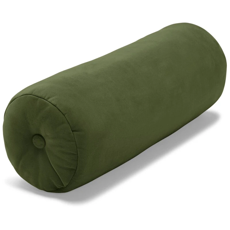 Puff Rolster Recycled Velvet Pude 24x65 cm, Deep Green