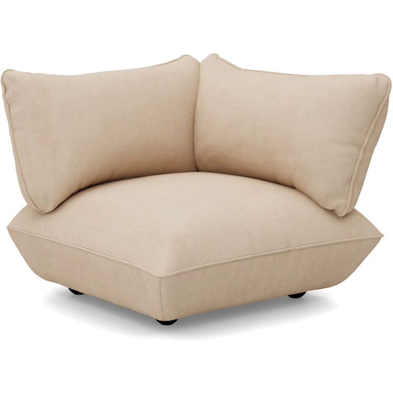 Sumo Right Cord Recycled Hjørnestykke, Beige
