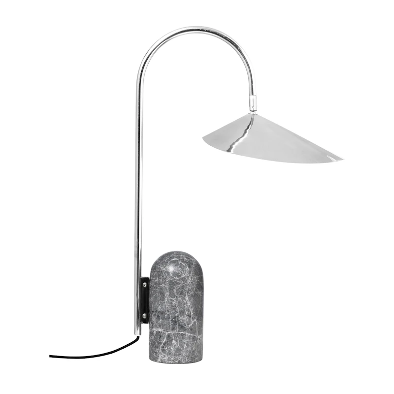 Arum Bordlampe, Rustfrit Stål