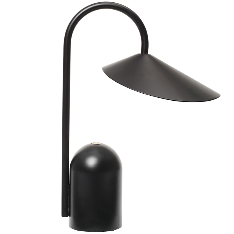 Arum Transportabel Lampe, Sort