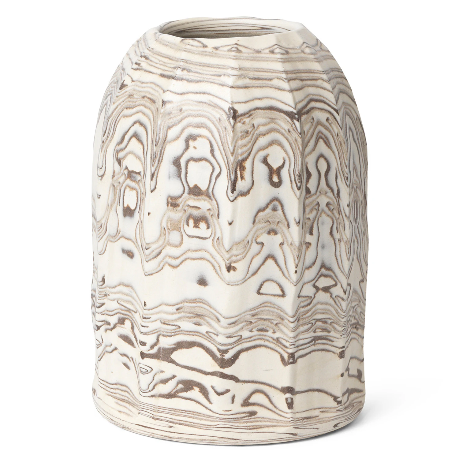 Ferm Living Blend Vase Naturlig 20 Cm - Vaser Stent&oslash;j Natural - 1104268179