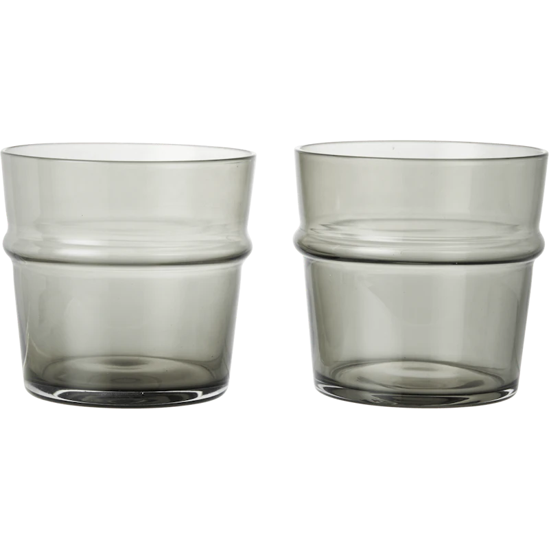 Boya Glas Lav 2-pak, Smoked Grey