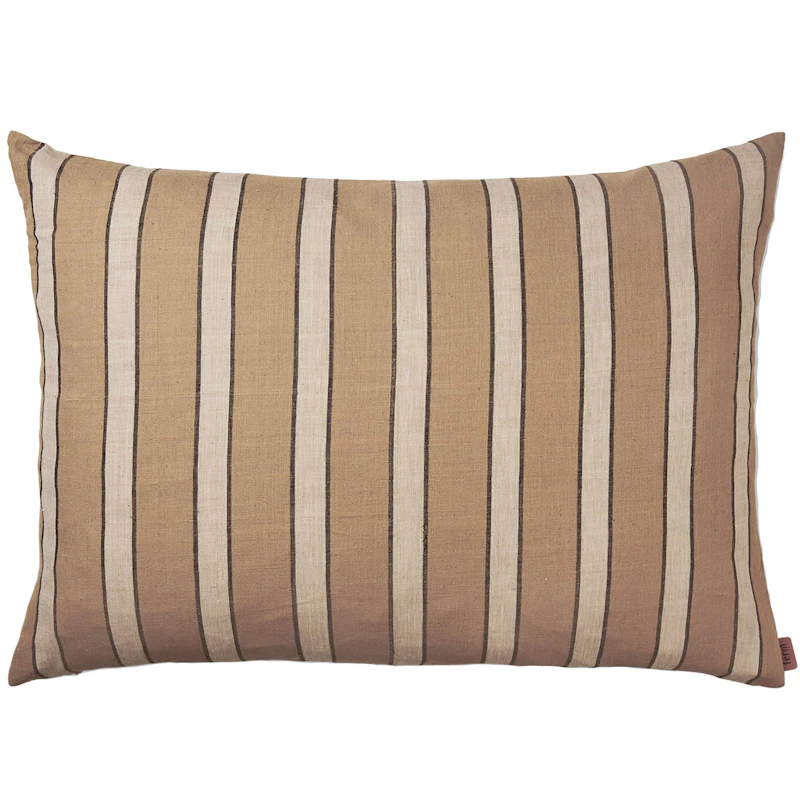 Brown Pyntepude Stripe, 60x80 cm