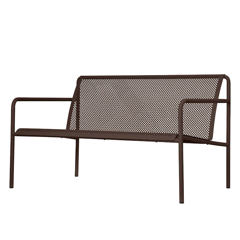 Dapple 2-Seater Udendørs Lounge Sofa Dark Chocolate