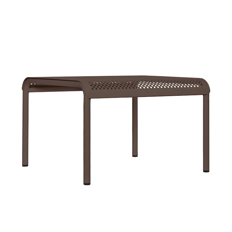 Dapple Low Havebord 57x57 Dark Chocolate