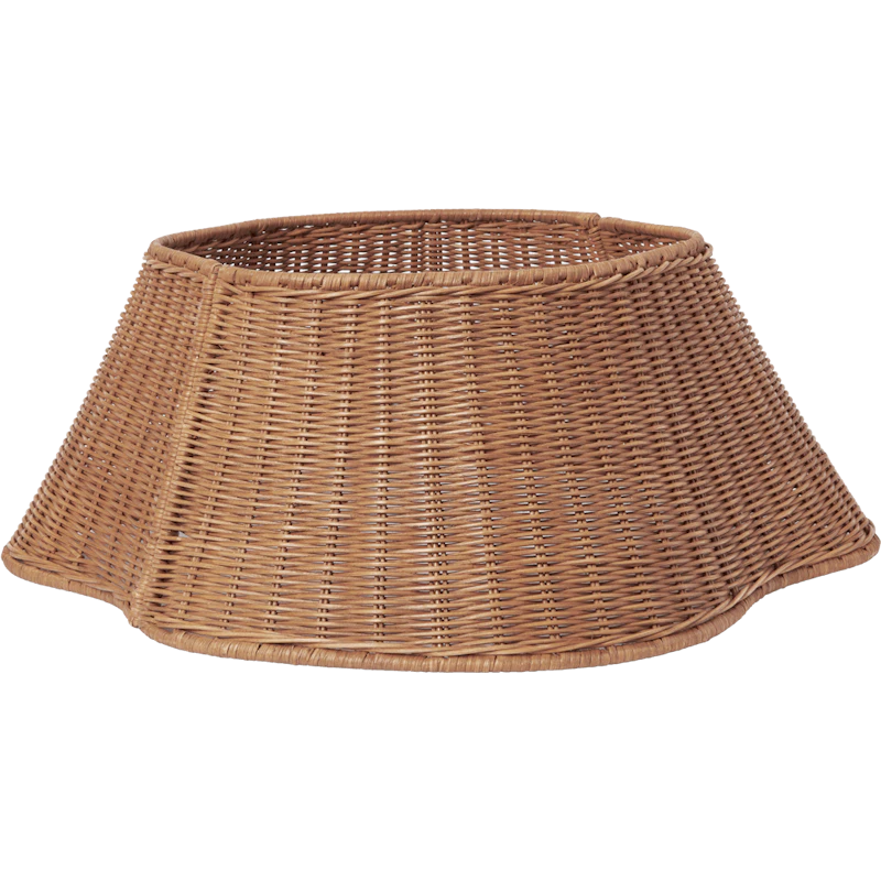 Drape Juletræstæppe Flettet, Naturligt