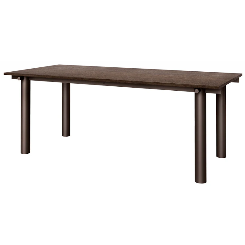 Atura Spisebord 90x200 cm, Dark Chocolate / Mørkbejdset Eg