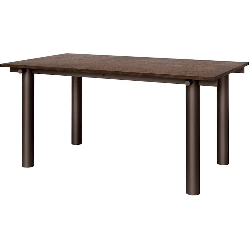 Atura Spisebord 90x160 cm, Dark Chocolate / Mørkbejdset Eg
