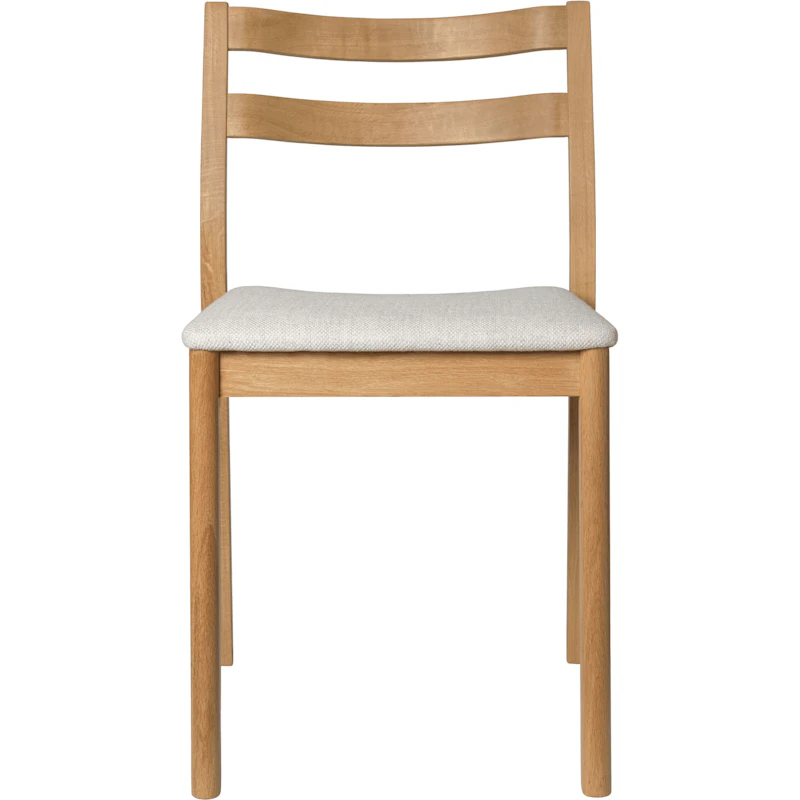 Boda Spisebordsstol Staple, Naturligt Egetræ / Off-white