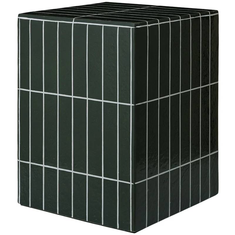 Pillar Sidebord 32x42 cm, Mørkegrønt