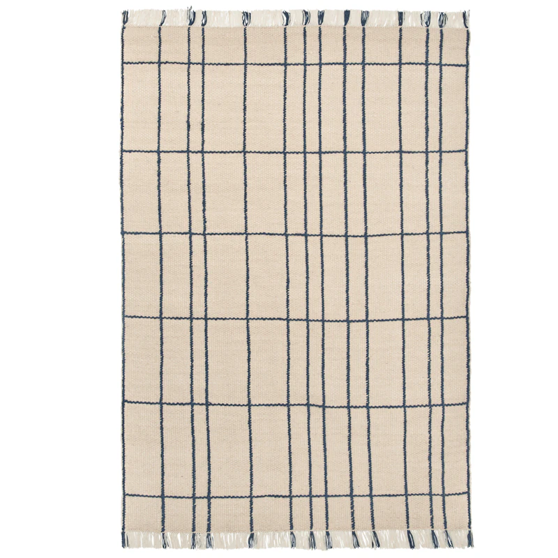 Sen Tæppe 170x240 cm, Indigo