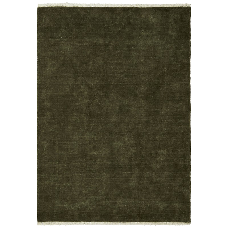 Firth Jutetæppe 200x300 cm, Olivengrønt