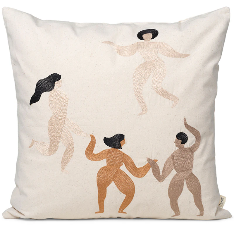 Free Dekorationspude 50x50 cm, Naturlig