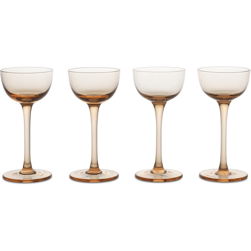 Host Liqueur Glasses 4-pack, Blush