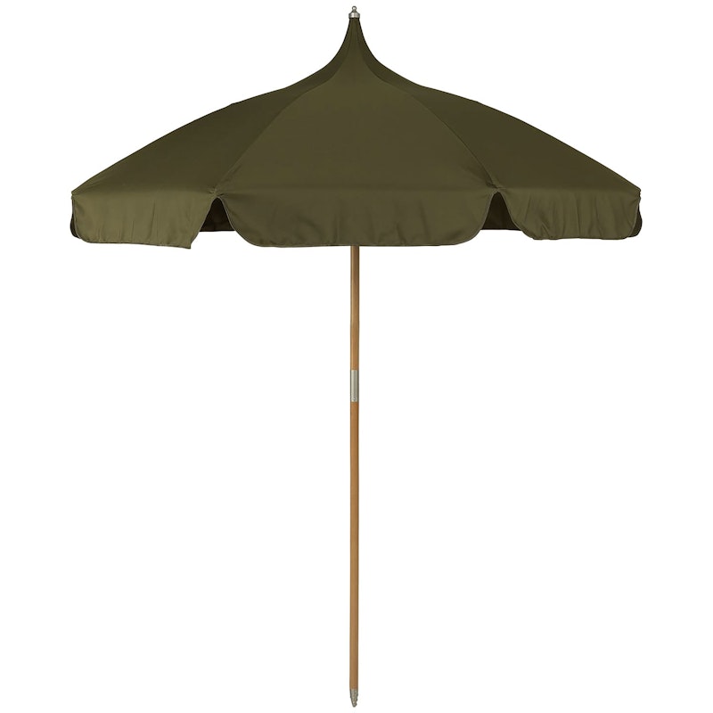 Lull Parasol Ø200 cm, Olivengrøn